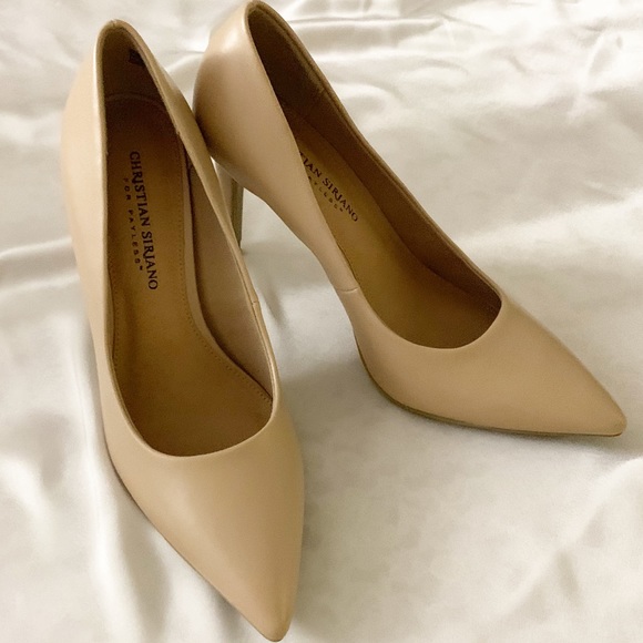 LAST1 Christian Siriano Nude Color High Heel Shoes - Picture 6 of 8